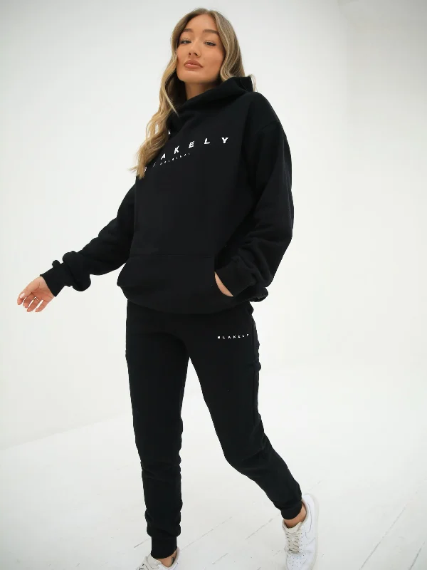 Composure Oversized Hoodie - Black