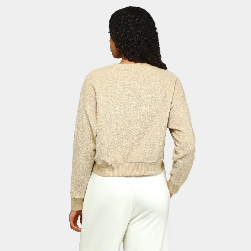 Puma Women's Classics Crewneck / Sand Dune