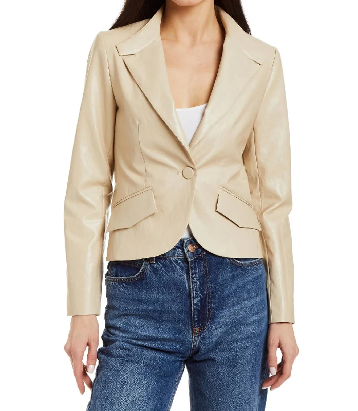 Nicki Blazer In Ivory