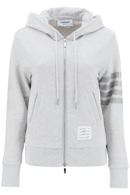 4-bar hoodie with zipper and FJT174A 06910 LT GREY