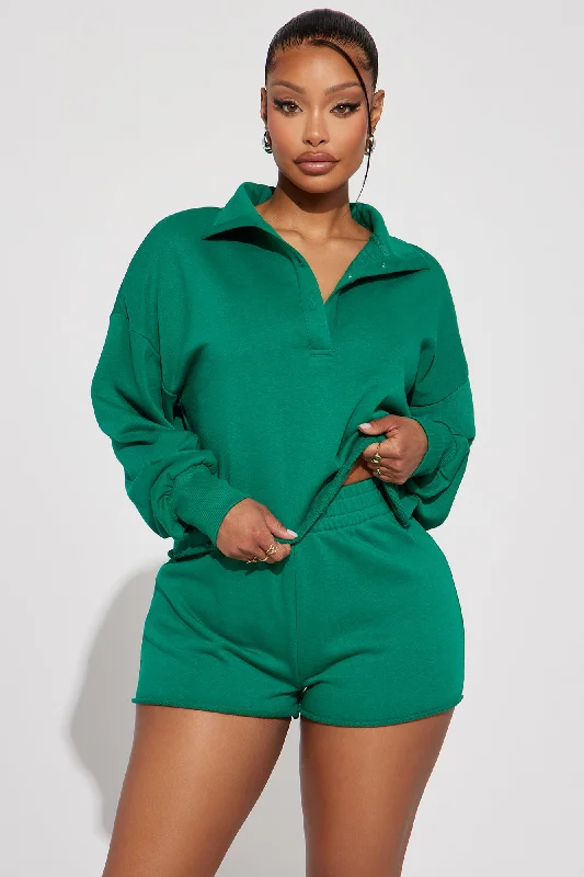 Cassidy Lounge Top - Kelly Green