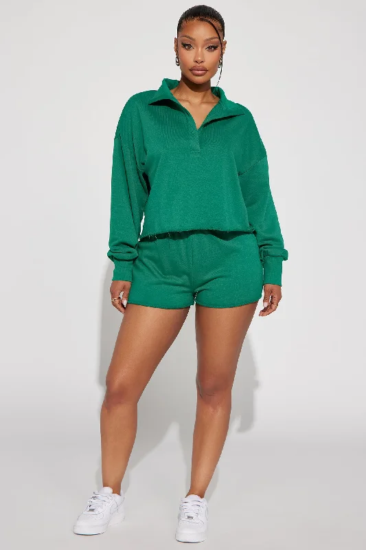 Cassidy Lounge Top - Kelly Green