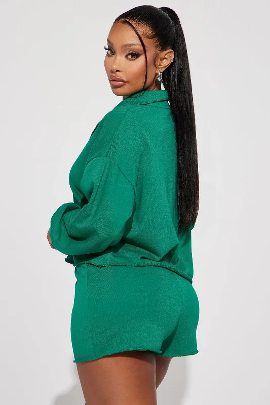 Cassidy Lounge Top - Kelly Green