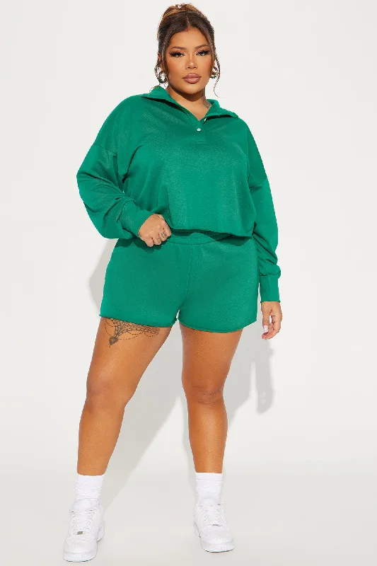 Cassidy Lounge Top - Kelly Green