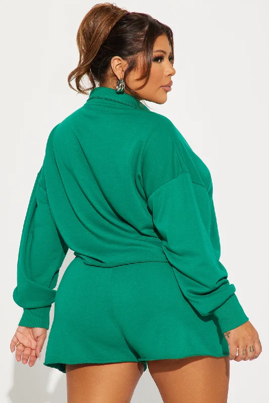 Cassidy Lounge Top - Kelly Green